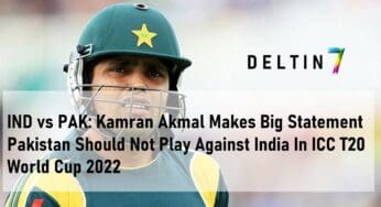 IND vs PAK: Kamran Akmal Makes Big Statement Pakistan Should Not Play Against India In ICC T20 World Cup 2022