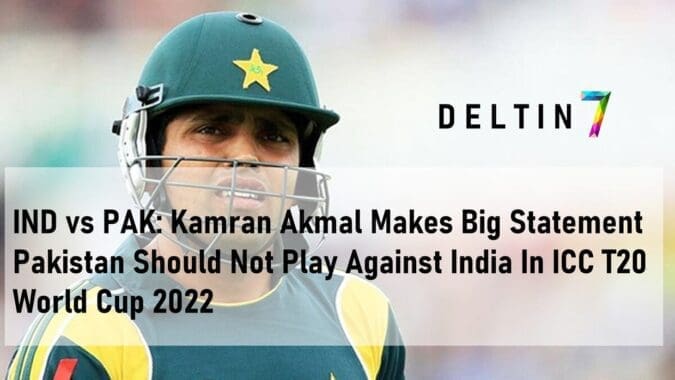 IND vs PAK Kamran Akmal Makes Big Statement Pakistan Should Not Play Against India In ICC T20 World Cup 2022