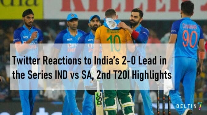 Twitter Reactions to IND vs SA 2nd T20I