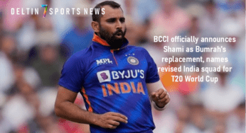 BCCI officially announces Shami as Bumrah’s replacement, names revised India squad for T20 World Cup