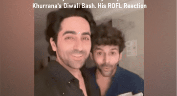 Kartik Aaryan Won Money At Ayushmann Khurrana’s Diwali Bash. His ROFL Reaction