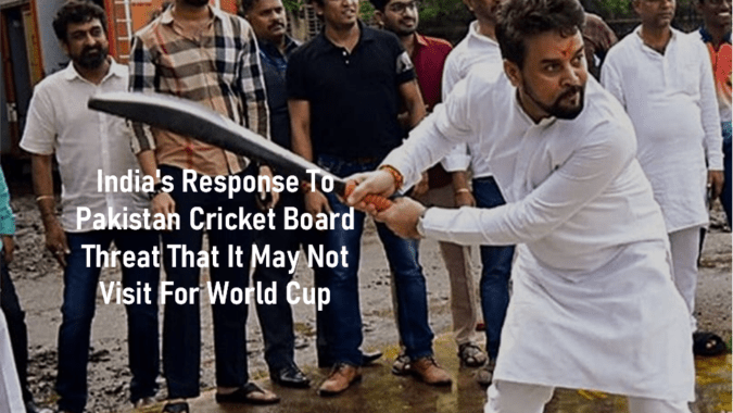 India's Response To PCB Threat That It May Not Visit For World Cup