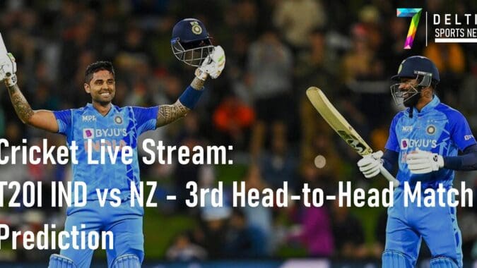 Cricket Live Stream T20I IND vs NZ 3rd Match Prediction