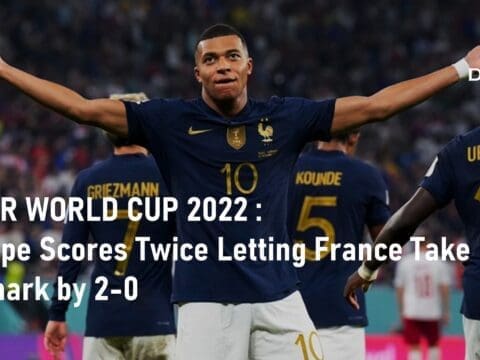 Mbappe Scores Twice France vs Denmark