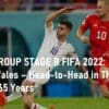 QATAR GROUP STAGE B FIFA 2022 USA vs Wales First Game In 65 Years