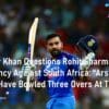 Zaheer Khan Questions Rohit Sharma's Captaincy Against South Africa