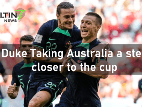 Mitchell Duke Taking Australia a step closer to the cup