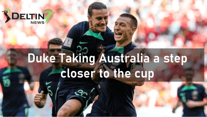 Mitchell Duke Taking Australia a step closer to the cup