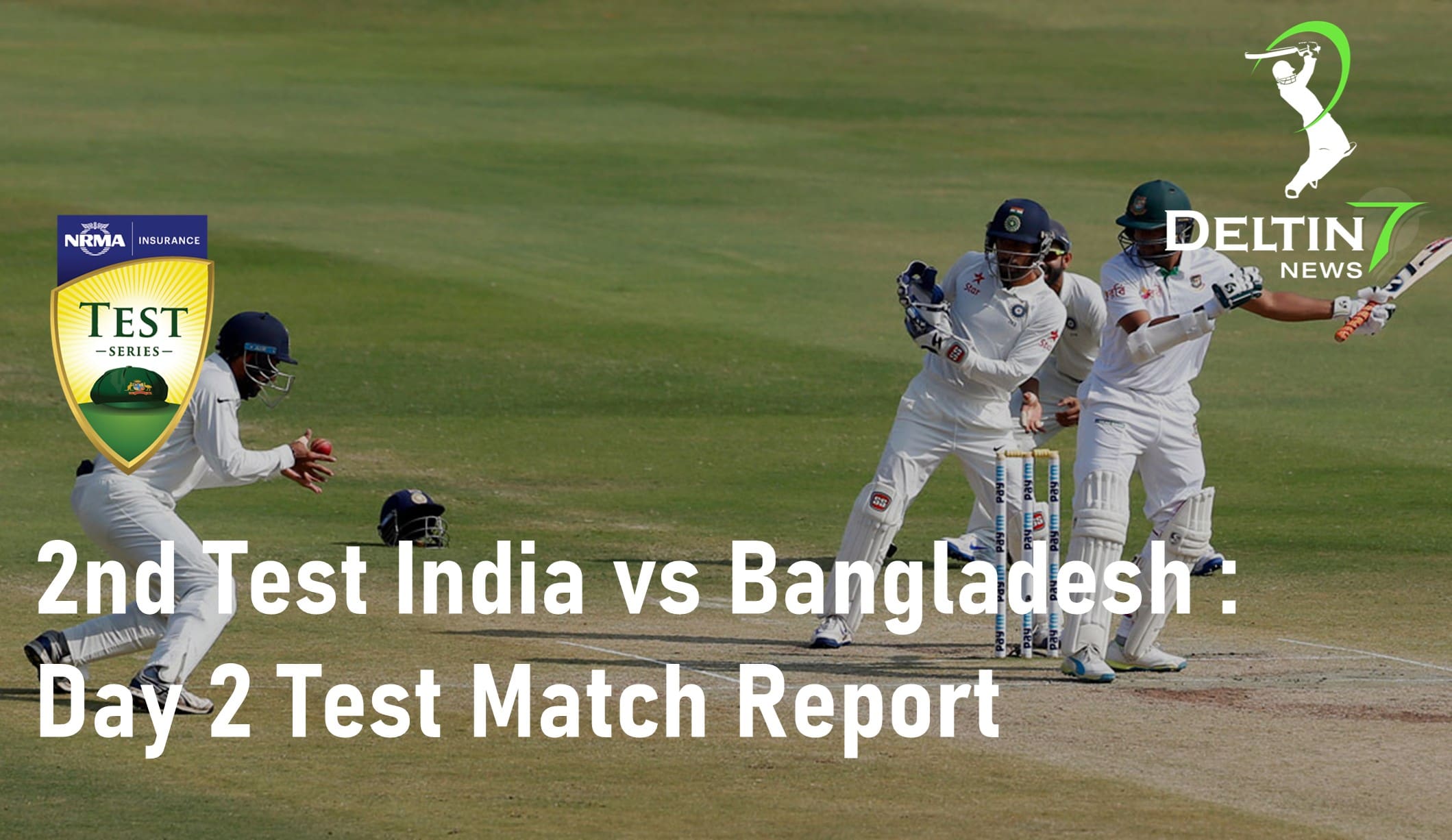 2nd Test India vs Bangladesh: Day 2 Test Match Report