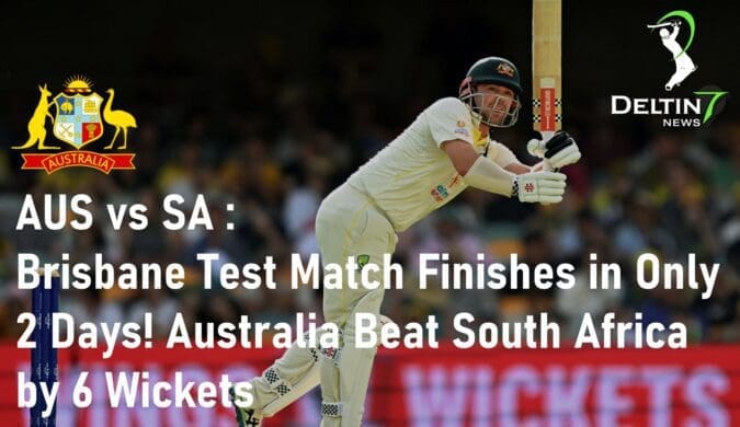 AUS vs SA Brisbane Test Match