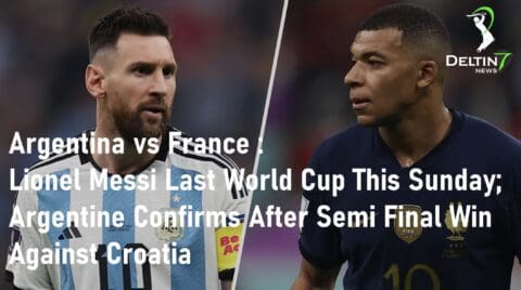 Argentina vs France Lionel Messi last world cup
