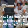 Australia Proteas AUS vs SA Test Series