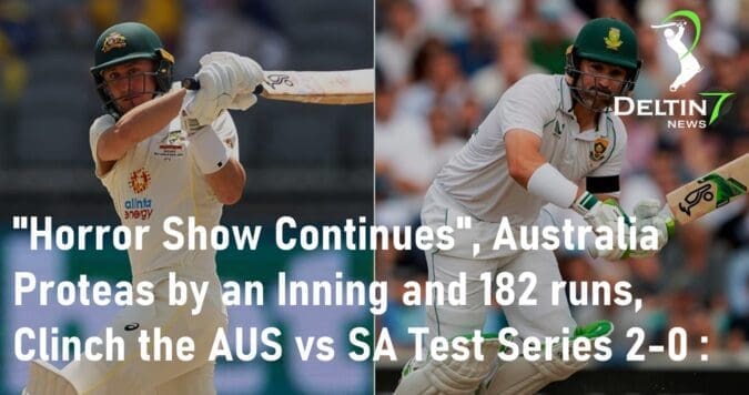 Australia Proteas AUS vs SA Test Series