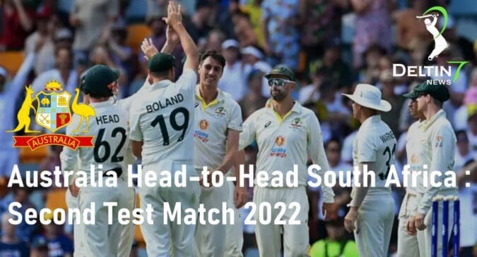 Australia head to head South Africa Second Test Match 2022