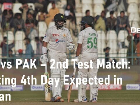 ENG vs PAK 2nd Test Match