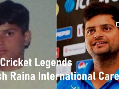 India Cricket Legends Suresh Raina International Career