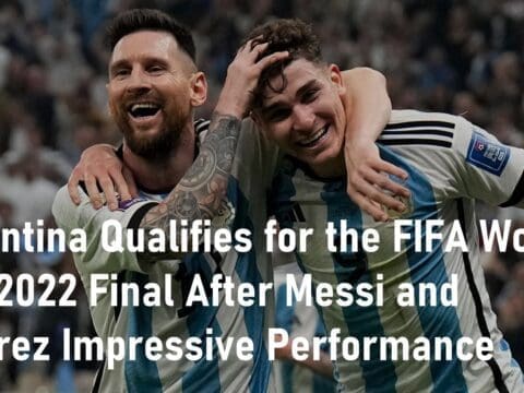 Messi and Alvarez Argentina FIFA World Cup 2022 Final