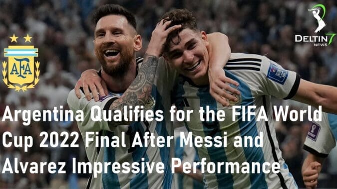 Messi and Alvarez Argentina FIFA World Cup 2022 Final
