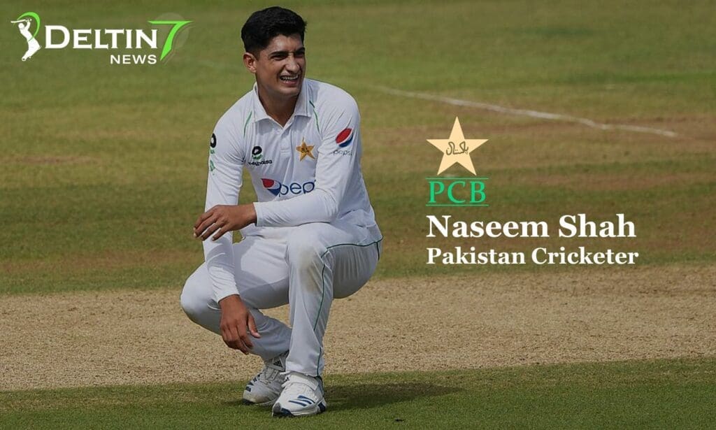 Naseem Shah Shoulder Injuries Karachi Test Match