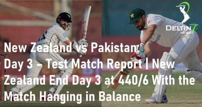 New Zealand vs Pakistan Test Match