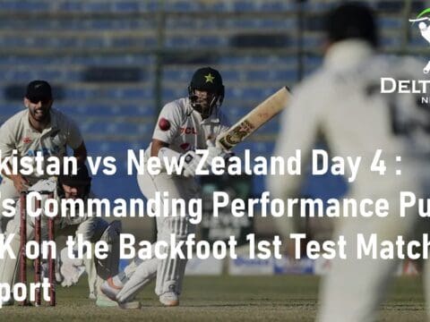 Pakistan vs New Zealand 1st Test Match