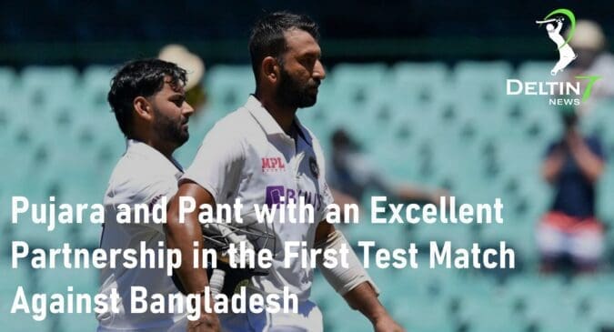 Pujara and Pant India's First Test Match Bangladesh