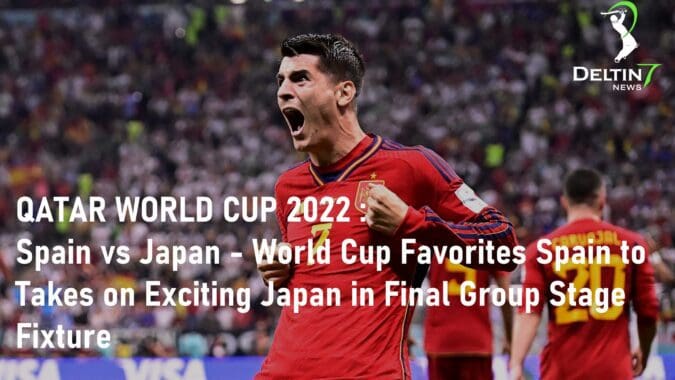 Spain vs Japan Group Stage Qatar