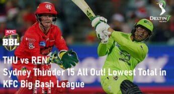 Sydney Thunder 15 All Out! Lowest Total in KFC Big Bash League: THU vs REN