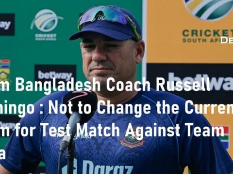 Team Bangladesh Russell Domingo Team India