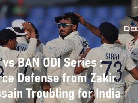 Zakir Hussain IND vs BAN ODI Series