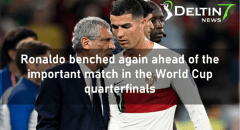 Cristiano Ronaldo benched again ahead of the important match in the World Cup quarter-finals