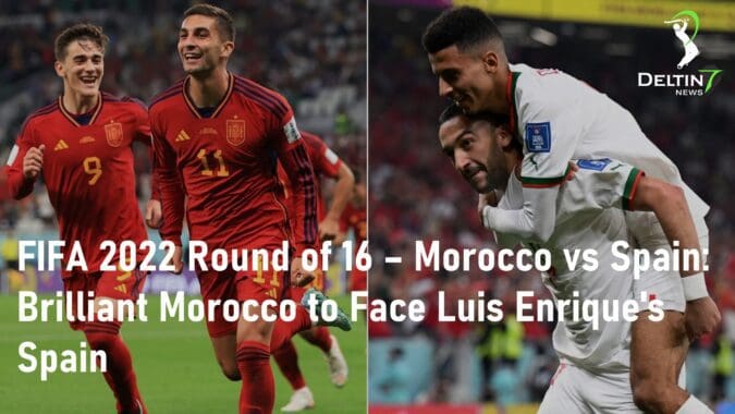 morocco vs spain round of 16