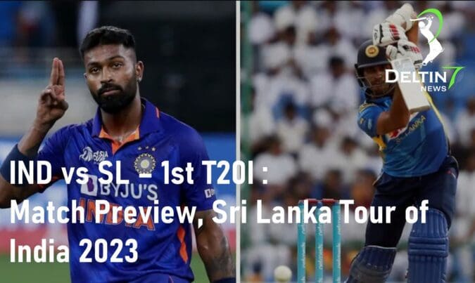 IND vs SL Sri Lanka Tour of India 2023