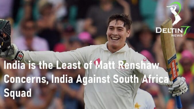 India Against South Africa Squad Matt Renshaw
