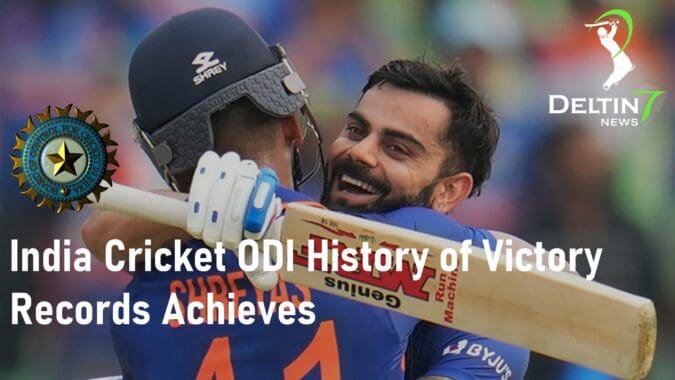 India Cricket ODI History of Victory Records Achieves