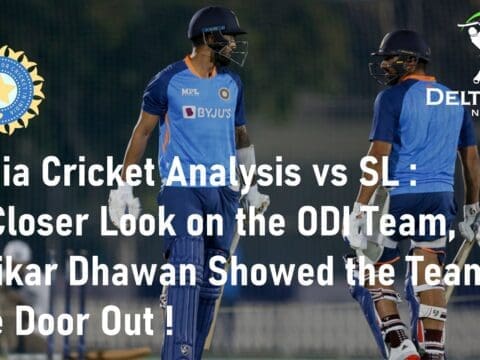 India Cricket Team Analysis vs Sri Lanka Shikar Dhawan