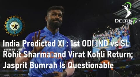 India Predicted XI for 1st ODI IND vs SL Rohit Sharma and Virat Kohli Return