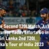 India vs Sri Lanka Axar Patel & Suryakumar Yadav Efforts Go in Vain T20I 2023