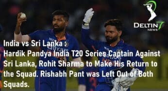 India vs Sri Lanka: Hardik Pandya India T20 Series Captain Against Sri Lanka, Rohit Sharma to Make His Return to the Squad. Rishabh Pant was Left Out of Both Squads.