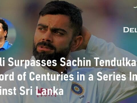 Kohli Surpasses Sachin Tendulkars Record of Centuries in a Series