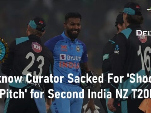Lucknow Curator Sacked For Shocker of a Pitch for Second India NZ T20I