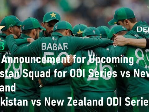 PCB Announcement for Upcoming Pakistan Squad for ODI Series New Zealand