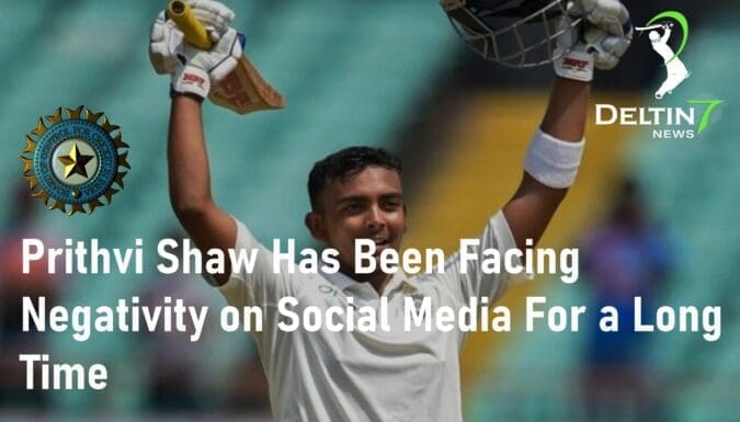 Prithvi Shaw Negativity on Social Media