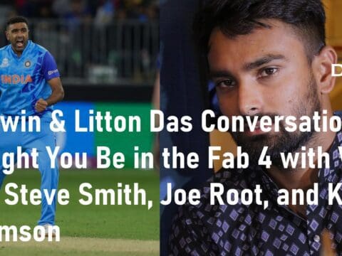 R Ashwin & Litton Das Fab 4 Cricket