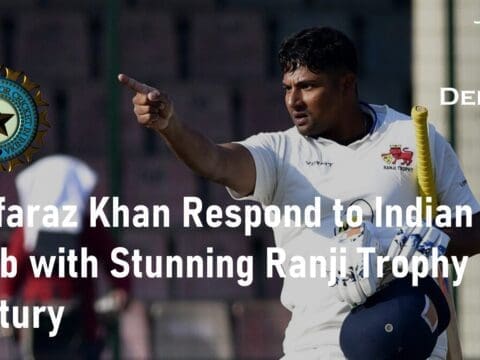Sarfaraz Khan Respond to Indian Snub with Stunning Ranji Trophy Century