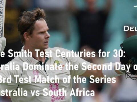 Steve Smith Test Centuries Test Match Australia vs South Africa
