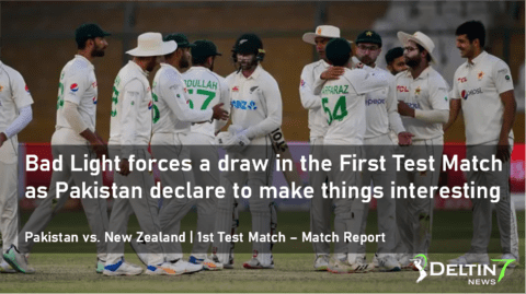 Bad Light forces a draw in the First Test Match as Pakistan declare to make things interesting |Pakistan vs New Zealand | 1st Test Match – Match Report