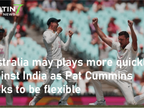 Australia may plays more quickly against India as Pat Cummins seeks to be flexible