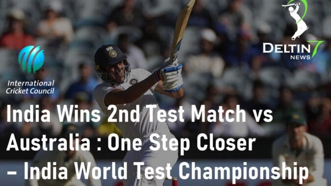 India Wins 2nd Test Match Against Australia India World Test Championship Final