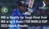 India Womens Qualify for Semi-Final IND W vs IRE W T20 WORLD CUP 2023 Match Results